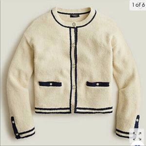 NWT j crew soft nubby cardigan size small